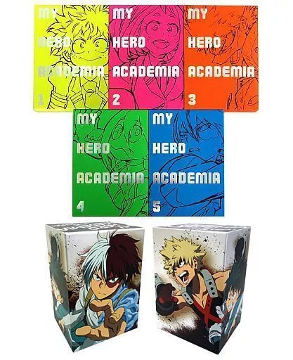 アニメDVD　僕のヒーローアカデミア 初回生産限定版 全5巻セット(アニメイト全巻収納BOX付き)