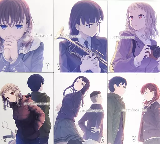 アニメDVD　Just Because! 初回限定版 全6巻セット