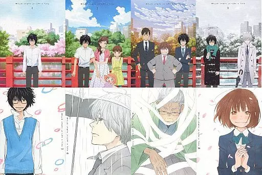 アニメDVD　3月のライオン 完全生産限定版 全8巻セット