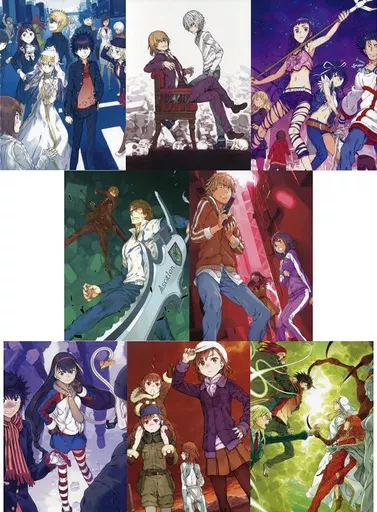 アニメDVD　とある魔術の禁書目録 III 初回仕様版 全8巻セット