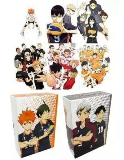 アニメDVD　ハイキュー!! TO THE TOP 初回限定版 全6巻セット(アニメイト全巻収納BOX*2付き)