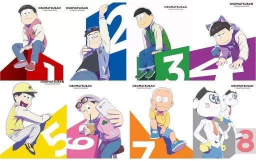 アニメDVD　おそ松さん 第3期 初回版 全8巻セット