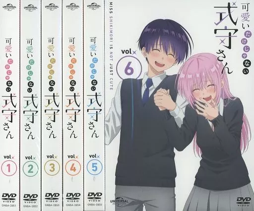 アニメDVD　可愛いだけじゃない式守さん 全6巻セット