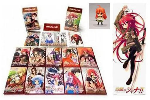駿河屋 -<中古>灼眼のシャナII BOX*2付き初回版 全8巻セット