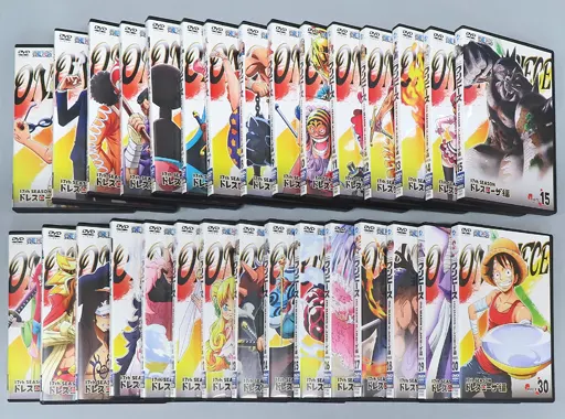 アニメDVD　ONE PIECE ワンピース 17th SEASON ドレスローザ編 全30巻セット