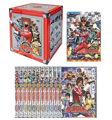 【美品】 炎神戦隊ゴーオンジャー 初回限定BOX DVD 全12巻 炎神戦隊ゴーオンジャー DVD 全12巻セット - メルカリ