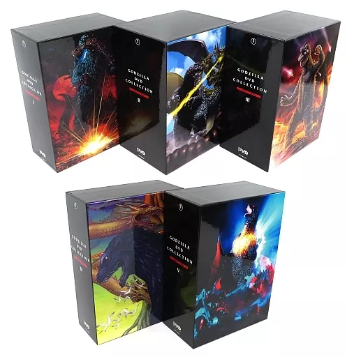 ゴジラ DVD コレクション 全5BOXセット