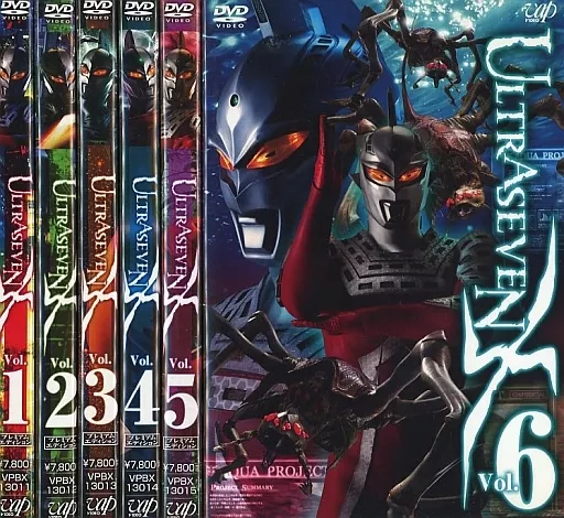 駿河屋 - 【買取】ULTRASEVEN X プレミアム・エディション 全6巻セット