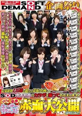 応募総数1万通を超える羞恥企画に、SOD女子社員がカラダを張ってお応えします!2013年新春 ユーザーリクエスト赤面大公開SPECIAL!!