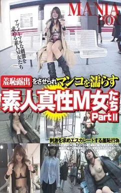 羞恥露出をさせられマンコを濡らす素人真性M女たち PartII