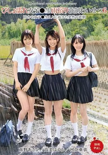 びしょ濡れ女子○生雨宿り強制わいせつ 6