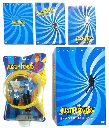 洋画・外国映画 AUSTIN POWERS COLLECTION SHAGADELIC BOX Amazon.co.jp: オースティン・パワーズ シャガデリックBOX [DVD