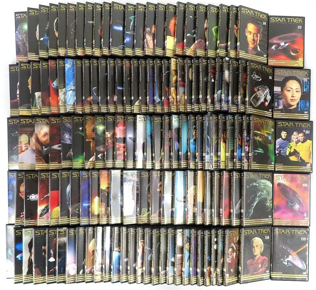 美品 ディアゴスティーニ スタートレック DVDコレクション 135巻全巻セット 駿河屋 -<中古>スタートレック ベストエピソード コレクション 全135巻