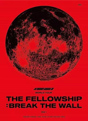 ATEEZ WORLD TOUR [THE FELLOWSHIP：BREAK THE WALL] BOX 1（フォトカード・ポストカード・メモリアルチケット欠品）