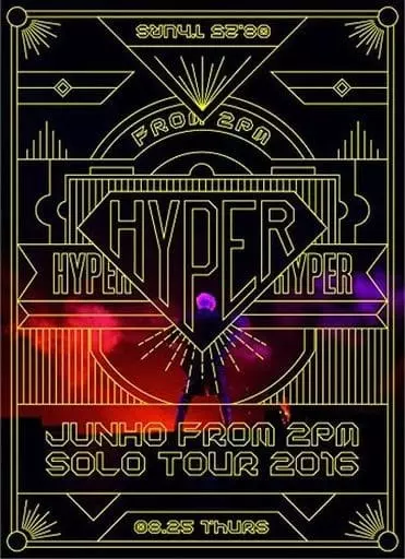 洋楽DVD　不備有)JUNHO(From 2PM) / JUNHO(From 2PM) Solo Tour 2016 “HYPER” [初回限定版](状態：ライブフォトブックレットに難有り)