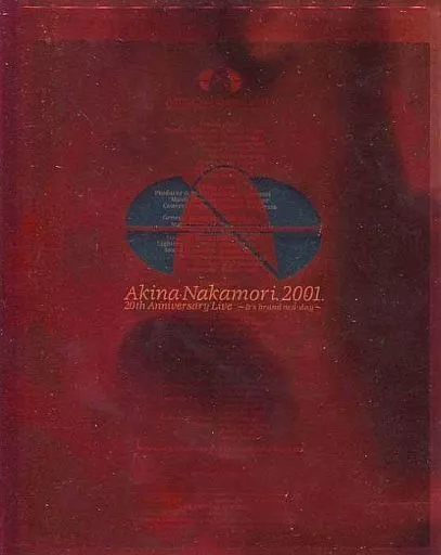 邦楽DVD　中森明菜 / Akina Nakamori. 2001 20th Anniversary Live ～It’s brand new day～