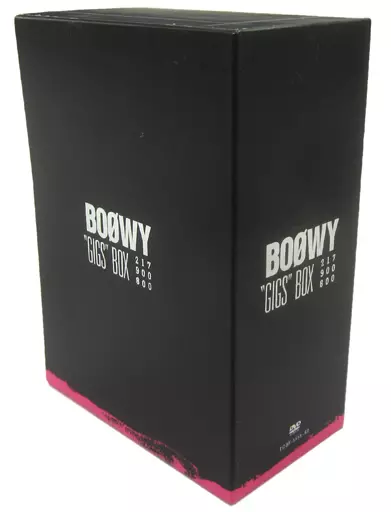 邦楽DVD　BOOWY / ”GIGS”BOX [限定版]