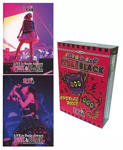 【未開封】LiSA「いちごドーナツ」「ちょこドーナツ」BOX付きセット LiVE is Smile Always ～PiNK&BLACK～ in日本武道館