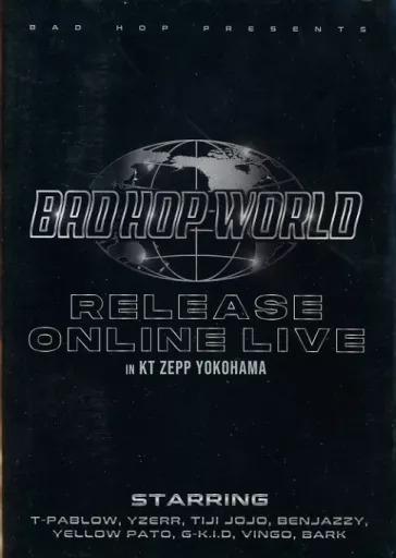 BADHOP WORLD リリースオンラインLIVE DVD BAD HOP WORLD (CD+DVD) / BAD HOP / バッド・ホップ / ヒップホップ