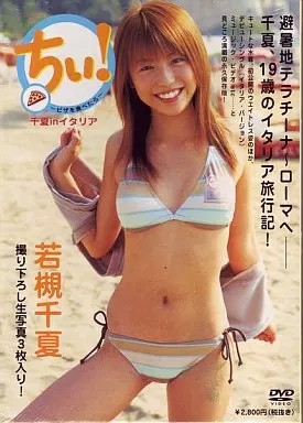 千夏inイタリア ちぃピザを食べたら/若槻千夏 (集英)（箱・ジャケット・ケース不備（中））
