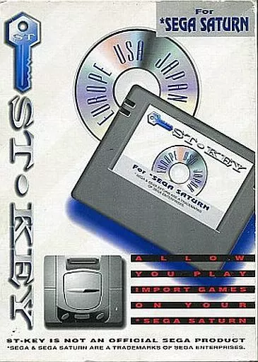 ST・KEY For SEGA SATURN(箱・説明書欠け)