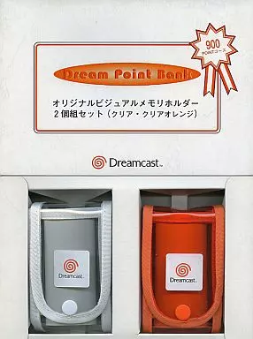 オリジナルビジュアルメモリホルダー2個組セット(クリア・クリアオレンジ)