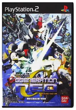 PS2ソフト　SD GUNDAM GGENERATION NEO 講談社連合企画 特別版