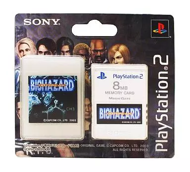 メモリーカード 8MB Premium Series BIOHAZAR… 駿河屋 -<中古>PlayStaion 2専用メモリーカード(8MB) Premium