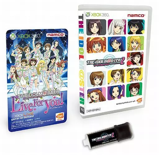 アイドルマスター2 高画質プロモーション映像入りUSBメモリー + 「ライブフォーユー!」ダウンロードカード