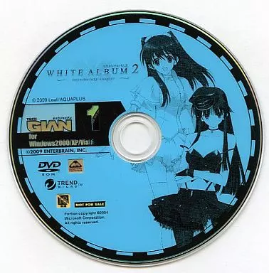 WHITE ALBUM2 テックジャイアン TECH GIAN 付録DVD 駿河屋 - 【買取】WHITE ALBUM 2 (TECH GIAN 2009年1月号付録