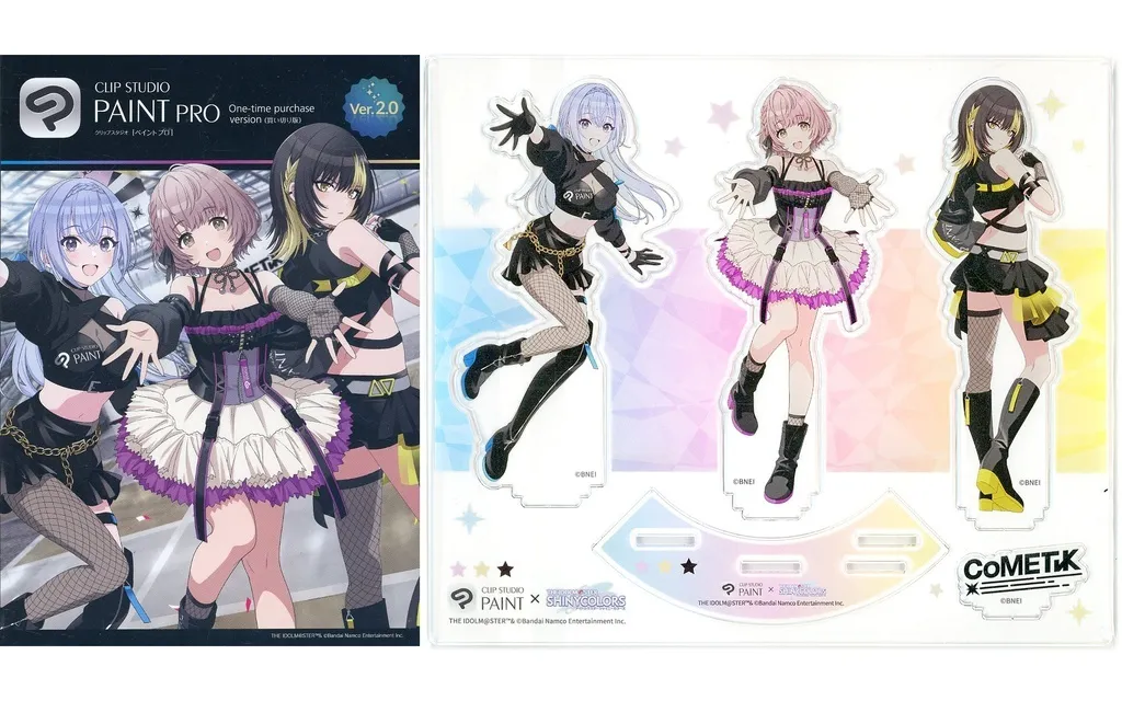 CLIP STUDIO PAINT PRO Ver.2.0 アイドルマスター シャイニーカラーズ コラボ限定パッケージ[特製アクリルフィギュア付]