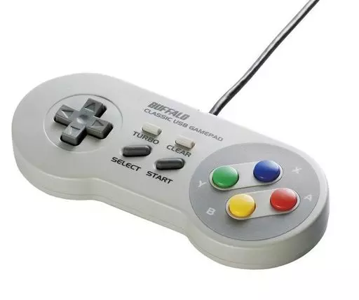 スーファミコントローラー風のレトロ調USBゲームパッドを買い増し