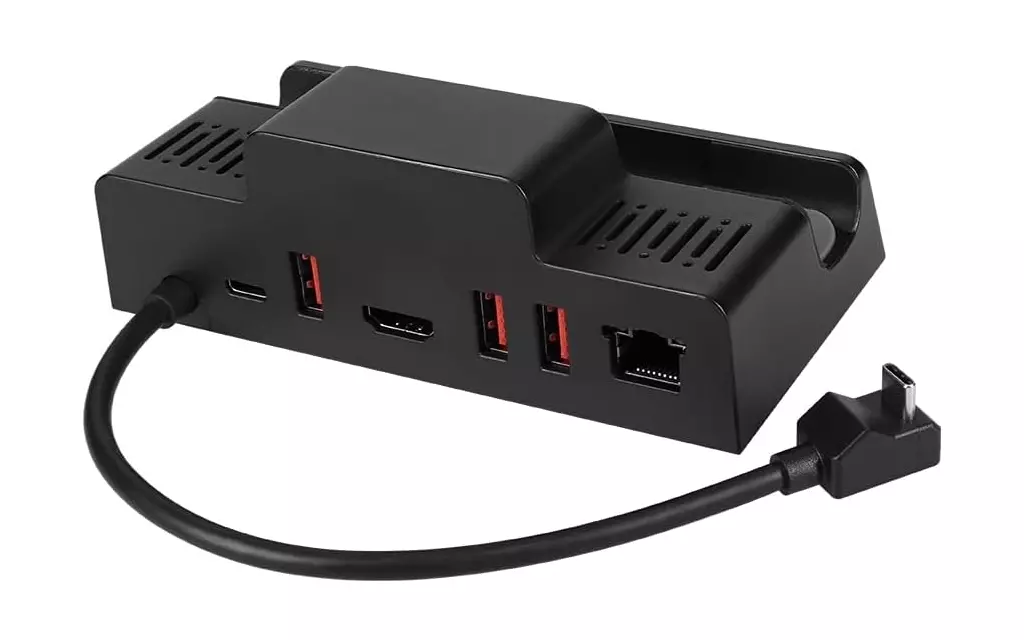 PCハード　オウルテック ポータブルゲーミングPC用 マルチポートドック (ブラック) [OWL-GAMEDOCK01]