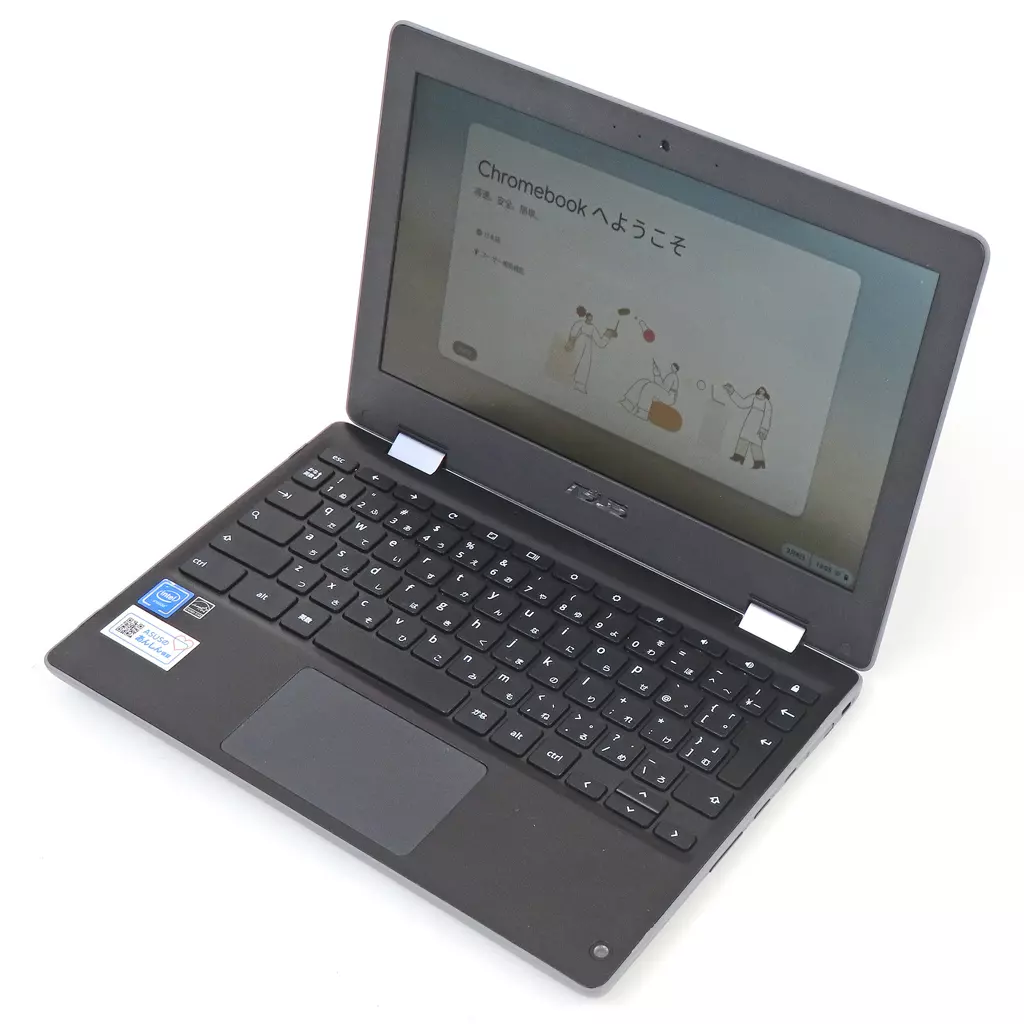 ChromeOSハード　ノート型PC本体 Chromebook Flip(C214MA-GA0029)(ダークグレー)