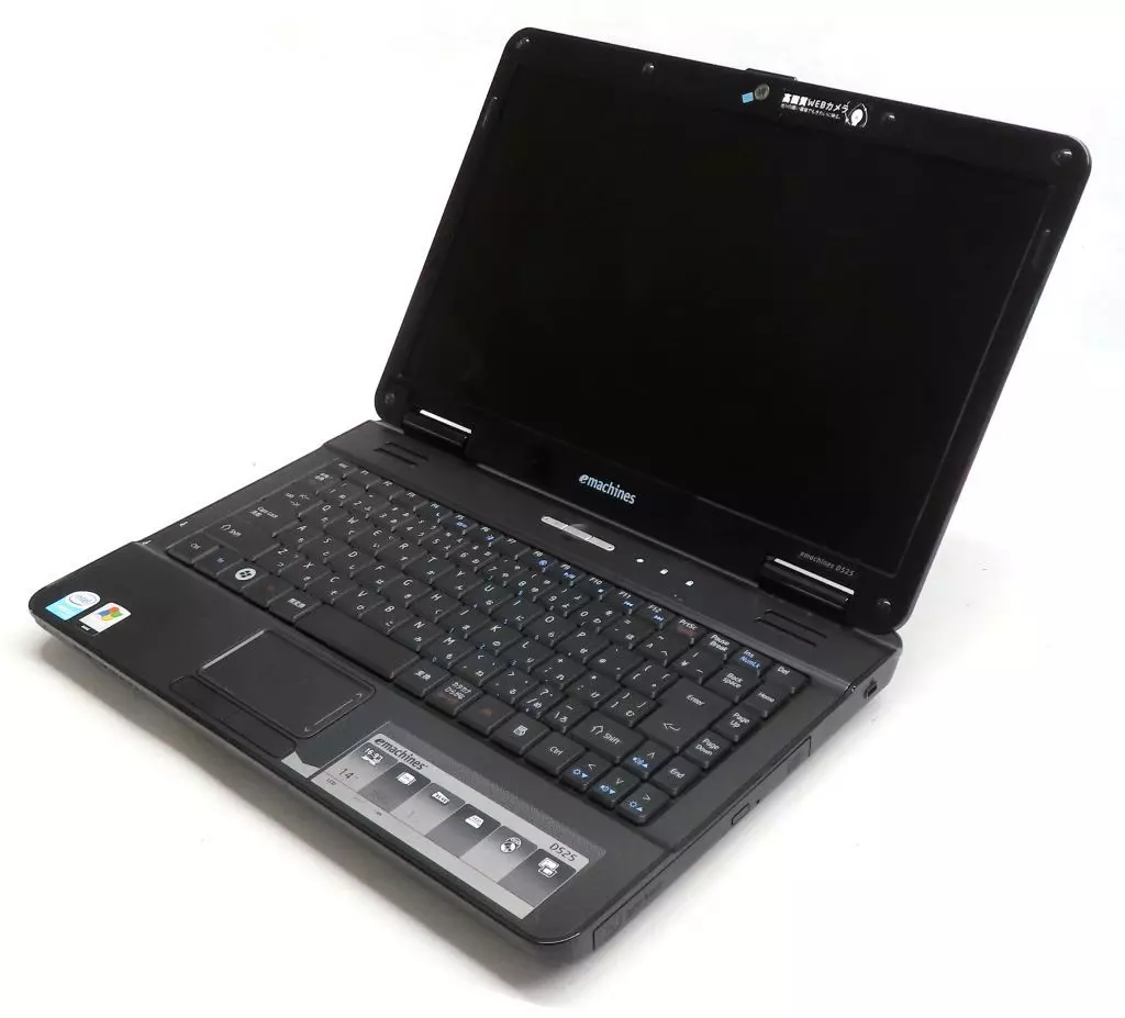 eMachines D525ブラックノートPC eMachines D525ブラックノートPC メモリー増設済み - メルカリ