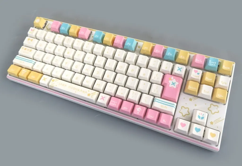 にじさんじ × ふもコレ キーボード 星川サラ VARMILO 日本語配列 80