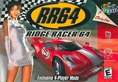 北米版 RIDGE RACER 64 (国内版本体動作不可)