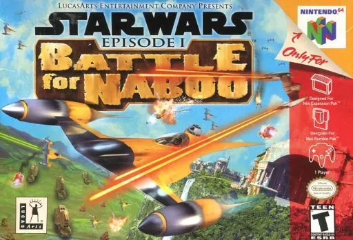 北米版 STAR WARS EPISODE I BATTLE for NABOO(国内版本体動作不可)