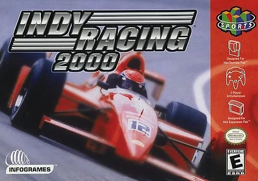 北米版 INDY RACING 2000(国内版本体動作不可)
