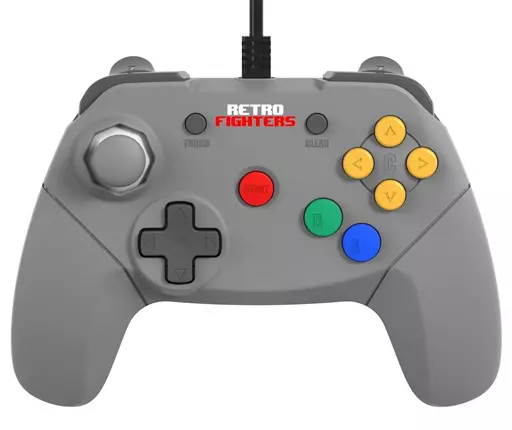 Brawler N64コントローラー グレー