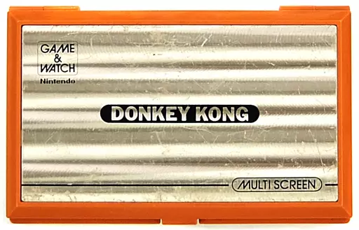 ゲームウォッチ　【ジャンク】DONKEY KONG(ドンキーコング) [マルチスクリーン](状態：動作不良品※詳細については備考をご覧ください。) ゲームウォッチ】任天堂 ドンキーコング マルチスクリーン 電子