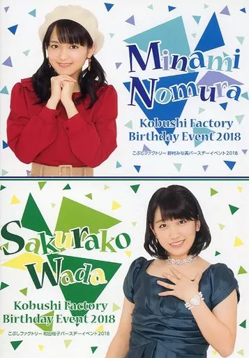野村みな美 和田桜子 2018 2019 バースデーDVD こぶしファクトリー 野村みな美 和田桜子 2018 2019 バースデーDVD こぶしファクトリー