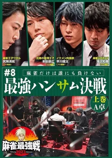 麻雀最強戦2023 #8 最強ハンサム決戦 上巻 A卓