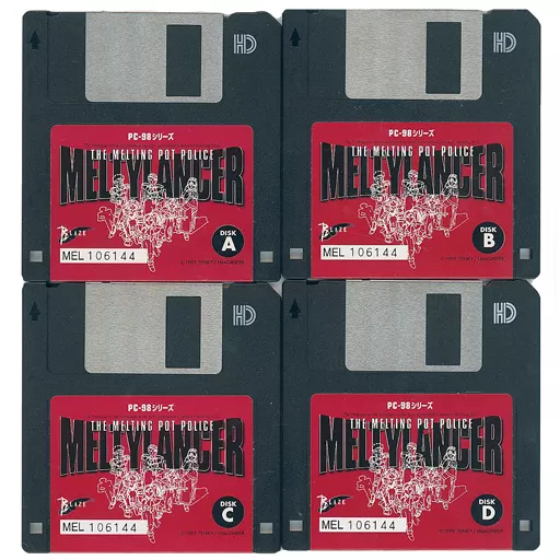 PC-9801　3.5インチソフト　メルティランサー[3.5インチFD版] 駿河屋 -<中古>メルティランサー[3.5インチFD版](状態：ゲーム