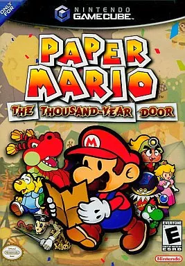 NGCソフト　北米版 PAPER MARIO -THE THOUSAND YEAR DOOR-(国内使用不可)
