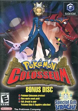 北米版 POKEMON COLOSSEUM BONUS DISC(国内版本体動作不可)(ディスク不備)
