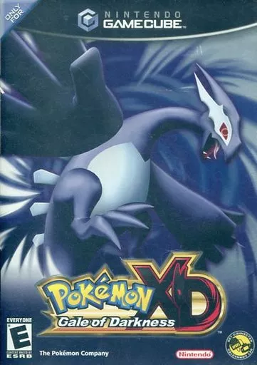 北米版 PokemonXD:Gale of Darkness(国内版本体動作不可)(箱・ジャケット・ケース不備(中))