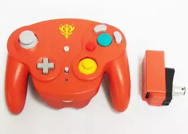 NGC用 WAVE BIRD(シャア専用カラー)(箱・説明書欠け)