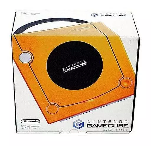 本体 ゲームキューブ本体(オレンジ)(状態:内箱欠品、外箱状態難)