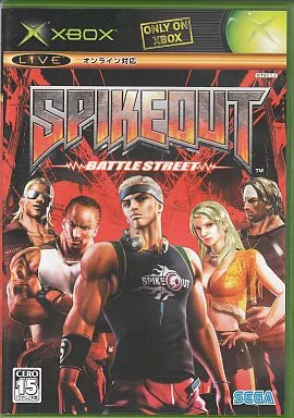 XBソフト　SPIKEOUT BATTLE STREET スパイクアウト　バトルストリート